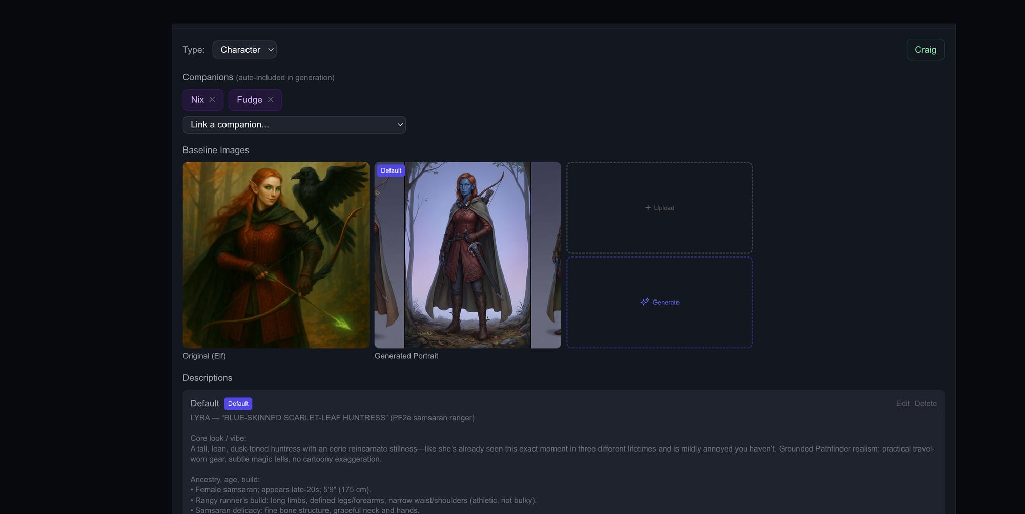 Multiple Descriptions demo